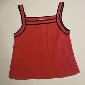 Cache elegant ringer knitwear tank